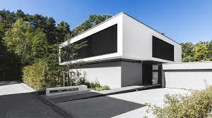 haus g bei erlangen flachdach wohnen cube haus bauhausstil haus haus architektur