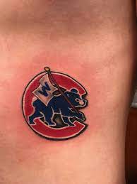 A fresh twist on the classic design is an anatomical skull drawing, such as those of leonardo da vinci. Go Cubs Go Fly The W Chicago Cubs Logo Tattoo Chicago Cubs Tattoo Cubs Tattoo Tattoos