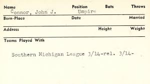 The CO Directory of Sporting News Umpire Cards