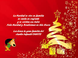 El sorprendente nuevo rostro de thalía. Jardin Infantil Canito Saludo Navideno