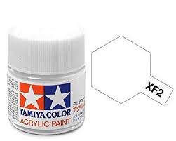 Tamiya Large Acrylic Paint Xf 2 Flat White 81302