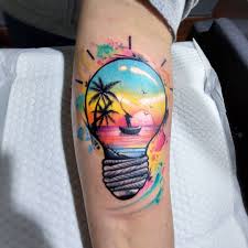 On the other hand, you can simply design your own manly beach tattoo. 35 Beach Tattoo Ideas