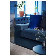 Ikea sectional ikea living room living room designs best ikea room living room inspo living room ornaments scandinavian interior bedroom the ikea kivik sectional has square arms and a streamlined slipcover. Kivik Sectional 5 Seat Corner Hillared Dark Blue Ikea
