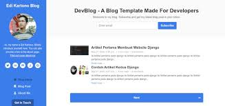 Belajar Django Layout Template Dengan Bootstrap Django Edi Kartono