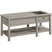 Unlike other furniture manufacturers who require you to have an arsenal of tools and extra money for assembly hardware, vasagle has a more economical and. Sauder Cottage Road Lift Top Coffee Table Mystic Oak 422480 Best Buy