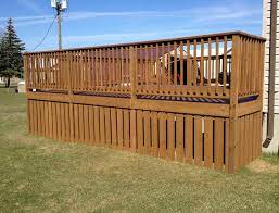 See more ideas about deck skirting, deck, decks and porches. Plenty Of Options To Complete Deck Winnipeg Free Press Homes