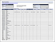 This column will be updated with new purchase orders and sales orders to make sure the number is current. 8 Inventory Spreadsheet Templates By Vertex42