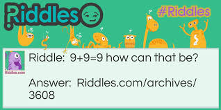 Try your hand at this doozy—and you won't even need a calculat. Hard Math Riddles Com