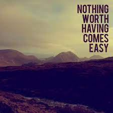 Music is the mediator between the spiritual and the sensual life. Nothing Worth Having Comes Easy Quotes Quotesgram