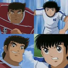 Este collage lo captura a la perfección. La confianza y el poderío físico  de Victor Clifford contra la genialidad y la habilidad incomparable de  Oliver Atom. Una batalla que nos enseñó desde