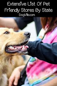 Come meet help the animals inc.'s pets. Major Stores That Allow Dogs In The Us Extensive List