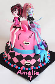 Gateau Monster High Frozen Birthday Cake Doll Cake Monster High Party
