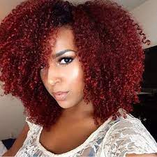 Natural Hair Queens Dark Red Hair Color Natural Hair Styles Dark Red Hair