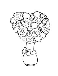 See more ideas about bread and roses, linocut art, linocut prints. Roses And Hearts Coloring Pages Best Coloring Pages For Kids