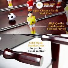 It allows you to play many. Barrington 42 Furniture Foosball Soccer Coffee Table Brown Walmart Com Walmart Com