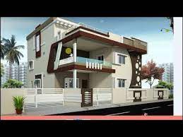 To decorate the house's exterior elevation design, there are the latest techniques, materials, and tools available in the market. Attatched Family House Plan And Design Family House Plans Duplex House Design House Front Design