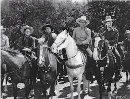 John Wayne Ray Corrigan Curley Dresden Raymond Hatton And Jack Ingram In New Frontier 1939 Jack Ingram John Wayne Old West Gunfighters