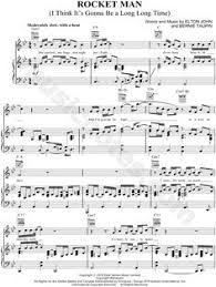With this piano sheet music, you can play elton john's 1972 super hit rocket man (i think it's going to be a long, long time) on piano. 20 Piano Sheet Music Ideas Piano Sheet Music Sheet Music Piano Sheet