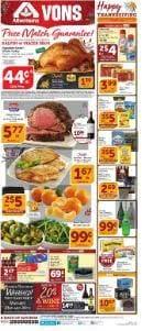 Check spelling or type a new query. Vons Weekly Ad Price Match Guarantee Thanksgiving Turkey Weeklyads2