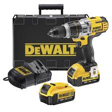 Dewalt Drill Driver Kit Dcd980m2 18v Featuring Xr 4 0ah Li Ion Battery Technology Intelligent Trigger 2 Dewalt Power Tools Dewalt Cordless Tools Drill Driver
