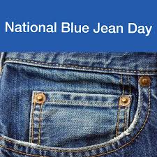 Did you remember it's jeans day? C Ray Brower That S Right Today Is National Blue Jean Day Levistrauss Started The Denim Jean Trend With Work Pants In 1847 In San Francisco Do You Know What This Little