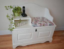 Beautiful Shabby Chic Painted Hall Telephone Table Seat Cupboard Shoe Storage Ebay Shoe Storage Seat Diy Boy Bedroom Ikea Wall Storage