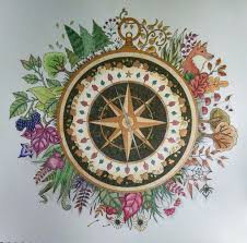 Maybe you would like to learn more about one of these? Johanna Basford Enchanted Forest Compass By Wendy Enchanted Forest Coloring Book Johanna Basford Enchanted Forest Enchanted Forest Coloring
