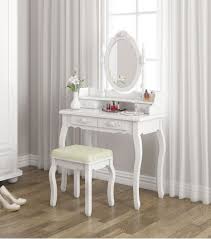 Viscologic Pearl Wooden Mirrored Makeup Vanity Table White Walmart Canada In 2020 Vanity Table Makeup Table Vanity Vanity