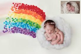 Rainbow Baby Newborn Digital Background Collection Here are only the best baby background wallpapers. rainbow baby newborn digital