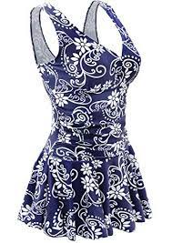 Aontus Women S Plus Size Swimsuits Tummy Control One Piece Swim Dresses Bathing Suit At Amazon Plus Size Swimsuit Tummy Control Plus Size Swimsuits Swim Dress