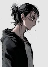 Eren Jaeger Attack On Titan Eren Attack On Titan Anime Attack On Titan Art Long brown hair with a skin tone to match. attack on titan eren attack on titan
