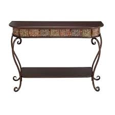 Javon Console Table Metal Console Table Console Table Wood Console