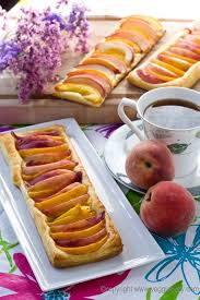 Easy Peach Tart Peach Tart Peach Recipe Fruit Recipes