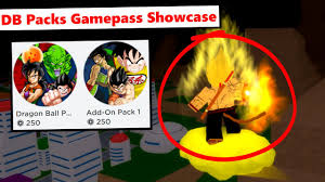 Maybe you would like to learn more about one of these? Db Pack Pack 1 Showcase Gamepass Update Dbz Online Generations Youtube