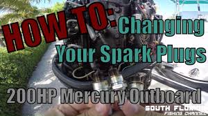 How To Replace Spark Plugs Mercury Outboard Engine