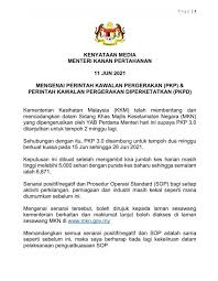 Ismail sabri juga berkata pkp diperketatkan (pkpd) akan dilaksana di tiga taman perumahan di lahad datu, sabah iaitu taman aman 3, taman aman jaya dan taman palm height bermula esok hingga 5 mei. Bfm News On Twitter Breaking The Nationwide Lockdown Will Be Extended By A Further Two Weeks Until June 28 Defence Minister Ismail Sabri Says The Decision Was Made As Daily New Covid 19
