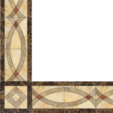 Shaw's tile & stone for flooring and wall projects from backsplashes to fireplaces. Stone Inlay Flooring Tile Floor Accents By Oshkosh Designs
