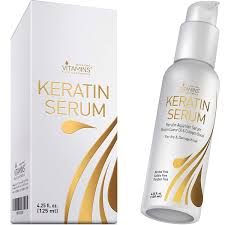 A styling spray that will keep your hair straight for three days? Buy Vitamins Keratin Protein Hair Serum Biotin Collagen Anti Frizz Treatment With Castor Oil Repairs Frizzy Dry Damaged Hair Straight Or Curly Hair Heat Protectant For Shine And Gloss 4 25