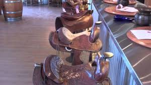 How to make a bar stool out of old horse saddle | hunker. Horse Saddle Bar Stools Krause Berry Farms Langley Bc Youtube