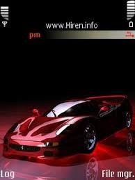 The current exhibition on the theme california dreaming has rooms devoted to ferrari's involvement in hollywood, los angeles, the pebble beach concours d'elegance and silicon valley technology. Downloads Mobile Stuff Themes For Nokia S60 3rd Red Ferrari Car Theme Www Hiren Info