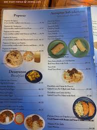 Fast food restaurant in provo, utah. Online Menu Of El Salvador Restaurant Restaurant Provo Utah 84601 Zmenu