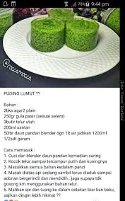 Puding Lumut Hidangan Penutup Makanan Penutup Makanan Dan Minuman