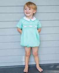 Sheep Smocked Mint Green Boy Bubble Adorable Mint Green Bubble With Smocked Sheep Hurry This Pre Order Closes Kids Outfits Boys Dress Baby Girl Fashion