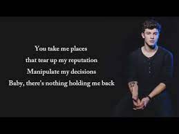 Warner chappell music, inc., universal music publishing group, words & music a div of big deal music llc lyrics. Shawn Mendes There S Nothing Holding Me Back Lyrics Rd Music Cover Youtube Youtube Going Crazy Music Covers