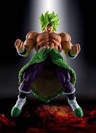 Figure in good condition, with some marks. Amazon Com Tamashii Nations Bandai S H Figuarts Super Saiyan Broly Full Power Dragon Ball Super Broly Action Figure Toys Games