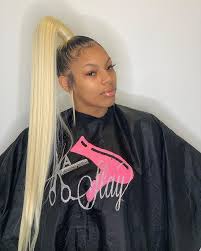 Ponytail hairstyles for short hair. Genie Ponytail Book Vaslayy I Have Openings Genieponytail Genieponytails Genieponytai Hair Styles Hair Ponytail Styles Sleek Ponytail Hairstyles