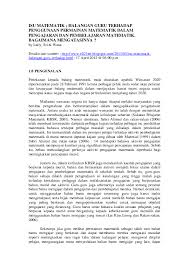 We did not find results for: Pdf Isu Matematik Halangan Guru Terhadap Penggunaan Permainan Matematik Dalam Pengajaran Dan Pembelajaran Matematik Bagaimana Mengatasinya Ikin Noorashikin Academia Edu