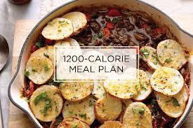 7 Day 1200 Calorie Meal Plan For Weight Loss Taste Of Home