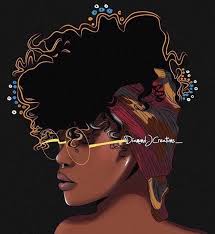 Pin By Dieudonne Doffon On Art Black Art Black Girl Art Female Art