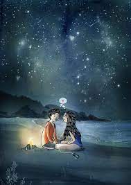 Commissioned Illustrations Vimal Chandran In 2021 Love Cartoon Couple Couple Cartoon Animated Love Images